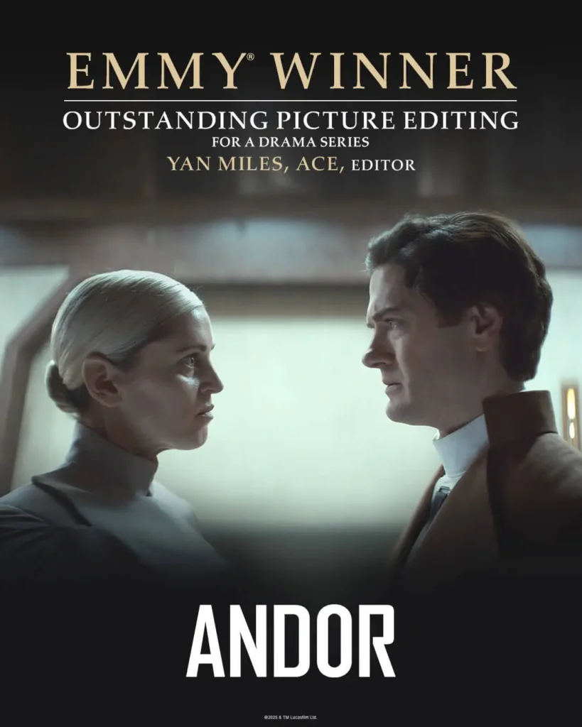 Poster de Melhor Edição em Série de Drama de Andor 2